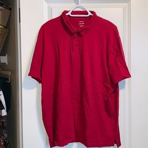 George Red Golf Shirt